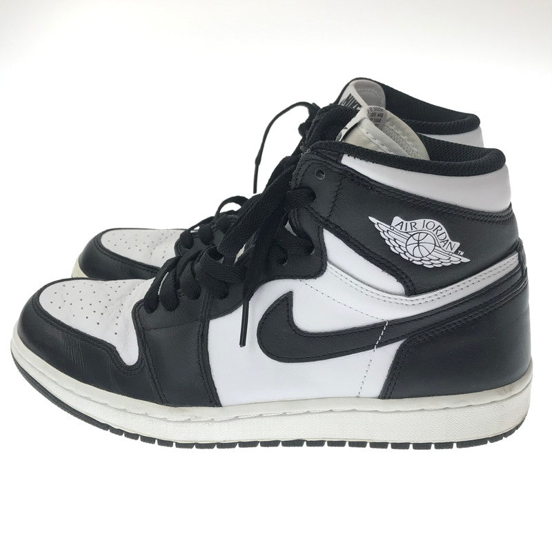 【中古品】【メンズ】 NIKE ナイキ AIR JORDAN 1 RETRO HIGH OG 555088-010 エアジョーダン 1 レトロ ハイ スニーカー 靴 160-260902-na-02-tagh サイズ：26.5cm US 8.5 カラー：BLACK/WHITE-BLACK 万代Net店