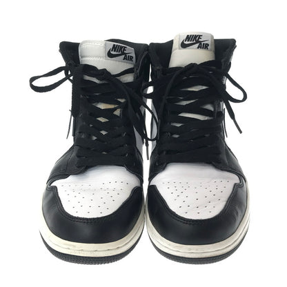 【中古品】【メンズ】 NIKE ナイキ AIR JORDAN 1 RETRO HIGH OG 555088-010 エアジョーダン 1 レトロ ハイ スニーカー 靴 160-260902-na-02-tagh サイズ：26.5cm US 8.5 カラー：BLACK/WHITE-BLACK 万代Net店