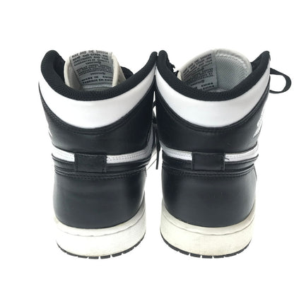 【中古品】【メンズ】 NIKE ナイキ AIR JORDAN 1 RETRO HIGH OG 555088-010 エアジョーダン 1 レトロ ハイ スニーカー 靴 160-260902-na-02-tagh サイズ：26.5cm US 8.5 カラー：BLACK/WHITE-BLACK 万代Net店