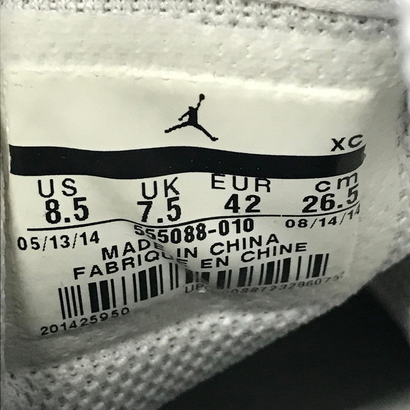 【中古品】【メンズ】 NIKE ナイキ AIR JORDAN 1 RETRO HIGH OG 555088-010 エアジョーダン 1 レトロ ハイ スニーカー 靴 160-260902-na-02-tagh サイズ：26.5cm US 8.5 カラー：BLACK/WHITE-BLACK 万代Net店