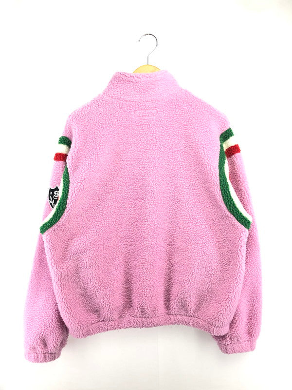 【中古品】【メンズ】 SUPREME シュプリーム 23FW ARC HALF ZIP FLEECE PULLOVER アーク ハーフジップ フリース プルオーバー アウター 149-260527-na-08-tagh サイズ：M カラー：ピンク 万代Net店