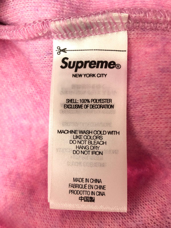 【中古品】【メンズ】 SUPREME シュプリーム 23FW ARC HALF ZIP FLEECE PULLOVER アーク ハーフジップ フリース プルオーバー アウター 149-260527-na-08-tagh サイズ：M カラー：ピンク 万代Net店
