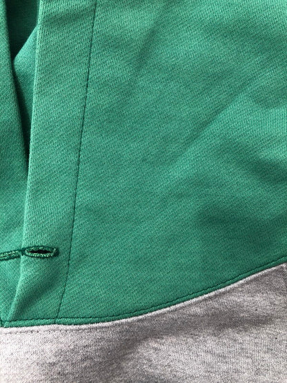 【中古品】【メンズ】 MINDSEEKER マインド シーカー FLOCKY PRINT HOODIE GREY GREEN フロッキー プリント フーディー パーカー トップス 142-260909-rt-08-tagh サイズ：44 カラー：グレー/グリーン 万代Net店