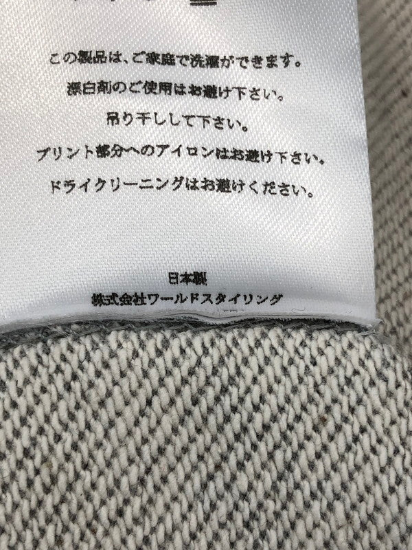 【中古品】【メンズ】 MINDSEEKER マインド シーカー FLOCKY PRINT HOODIE GREY GREEN フロッキー プリント フーディー パーカー トップス 142-260909-rt-08-tagh サイズ：44 カラー：グレー/グリーン 万代Net店