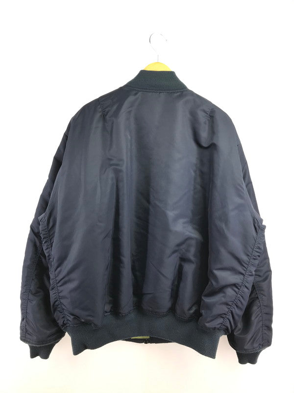 【中古品】【メンズ】 KEBOZ ケボズ MA-1 FLIGHT JACKET フライトジャケット アウター 142-260902-na-27-tagh サイズ：L カラー：ネイビー 万代Net店
