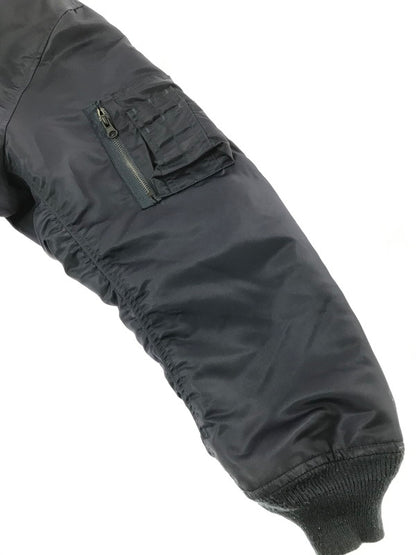 【中古品】【メンズ】 KEBOZ ケボズ MA-1 FLIGHT JACKET フライトジャケット アウター 142-260902-na-27-tagh サイズ：L カラー：ネイビー 万代Net店
