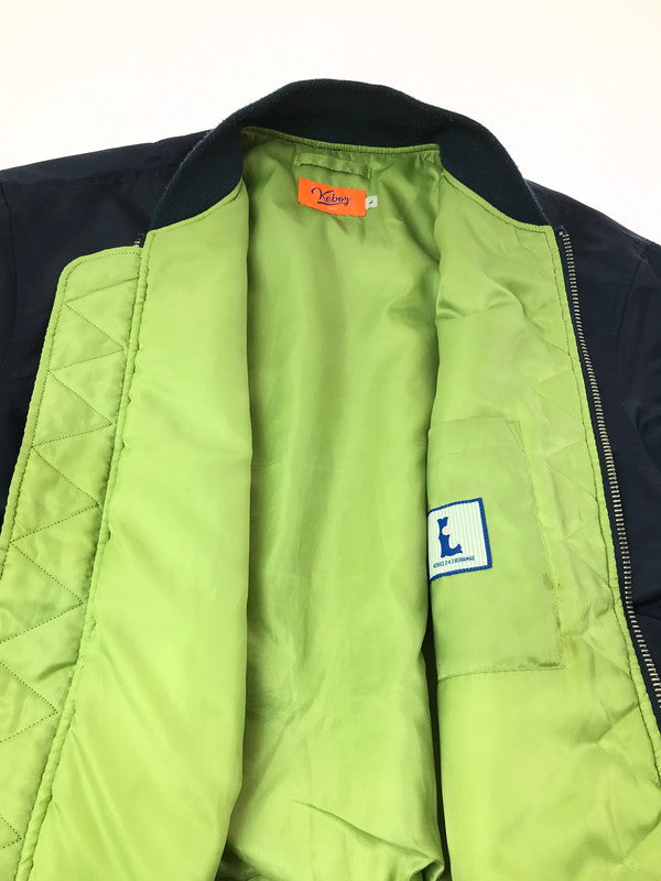 【中古品】【メンズ】 KEBOZ ケボズ MA-1 FLIGHT JACKET フライトジャケット アウター 142-260902-na-27-tagh サイズ：L カラー：ネイビー 万代Net店