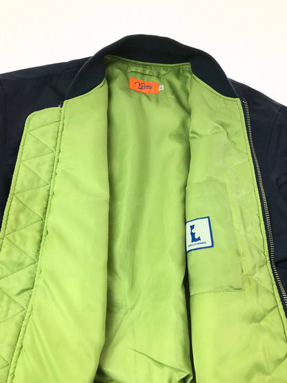 【中古品】【メンズ】 KEBOZ ケボズ MA-1 FLIGHT JACKET フライトジャケット アウター 142-260902-na-27-tagh サイズ：L カラー：ネイビー 万代Net店