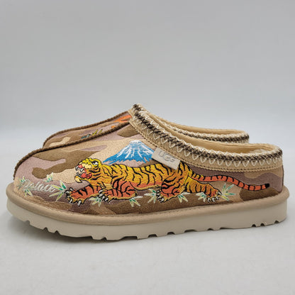 【中古美品】【メンズ/レディース】 PALACE パレス × UGG アグ TASMAN SLIPPER BURNT CAMO "CHESTNUT" 1172070 タスマン スリッポン シューズ 靴 164-260603-ay-10-izu サイズ：26cm カラー：マルチカラー 万代Net店
