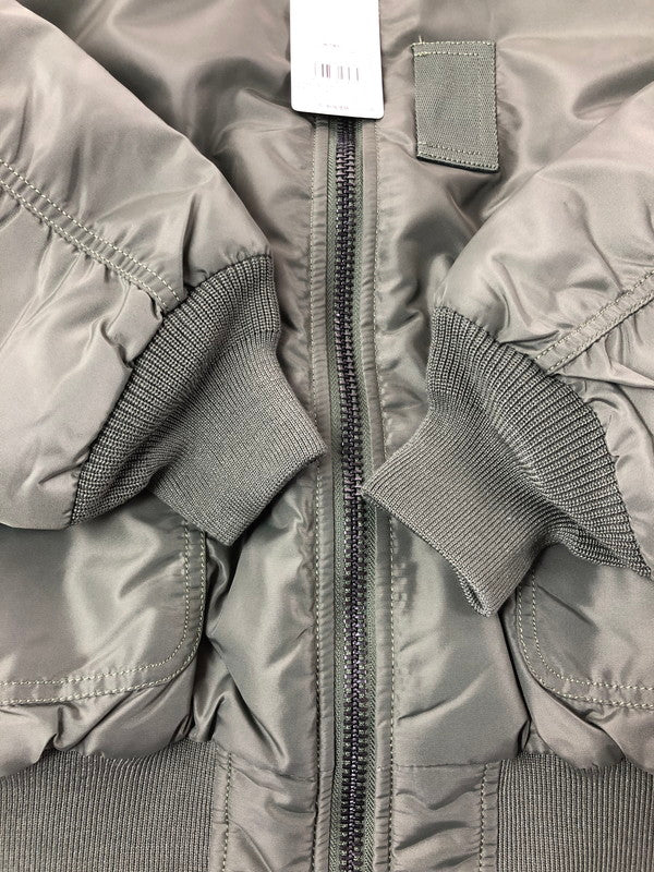 【中古美品】【メンズ】 ALPHA INDUSTRIES アルファ ×NANO-UNIVERSE ナノ ユニヴァース 別注 ALPHA FLIGHT JACKET 797-5252030 145-260514-rt-08-tagh サイズ：L カラー：カーキ 万代Net店