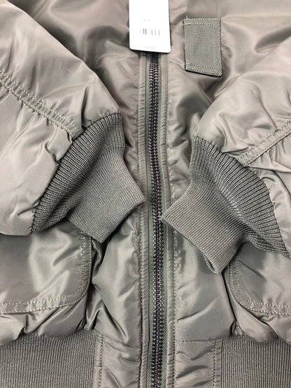 【中古美品】【メンズ】 ALPHA INDUSTRIES アルファ ×NANO-UNIVERSE ナノ ユニヴァース 別注 ALPHA FLIGHT JACKET 797-5252030 145-260514-rt-08-tagh サイズ：L カラー：カーキ 万代Net店