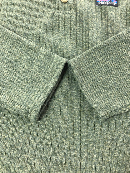 【中古美品】【メンズ】 PATAGONIA パタゴニア HENLEYNECK BETTER SWEATER 25305 19年製 ヘンリーネック ベター セーター トップス 144-260524-rt-02-tagh サイズ：XL カラー：グリーン 万代Net店