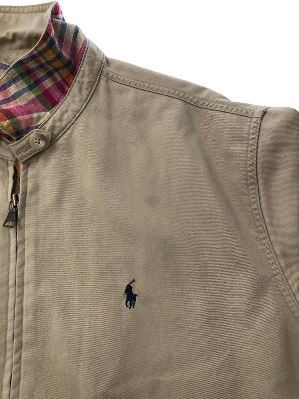 【中古品】【メンズ】 POLO BY RALPH LAUREN ポロ バイ ラルフローレン SWING TOP JACKET スイング トップ ジャケット ライトアウター 146-260628-rt-12-tagh カラー：ベージュ系 万代Net店