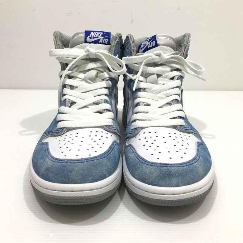 【中古品】【メンズ】 NIKE ナイキ AIR JORDAN 1 HIGH OG 555088-402 スニーカー 靴 160-260424-rt-12-tagh サイズ：28cm US10 カラー：HYPER ROYAL/WHITE-LIGHT SMOKE GREY 万代Net店