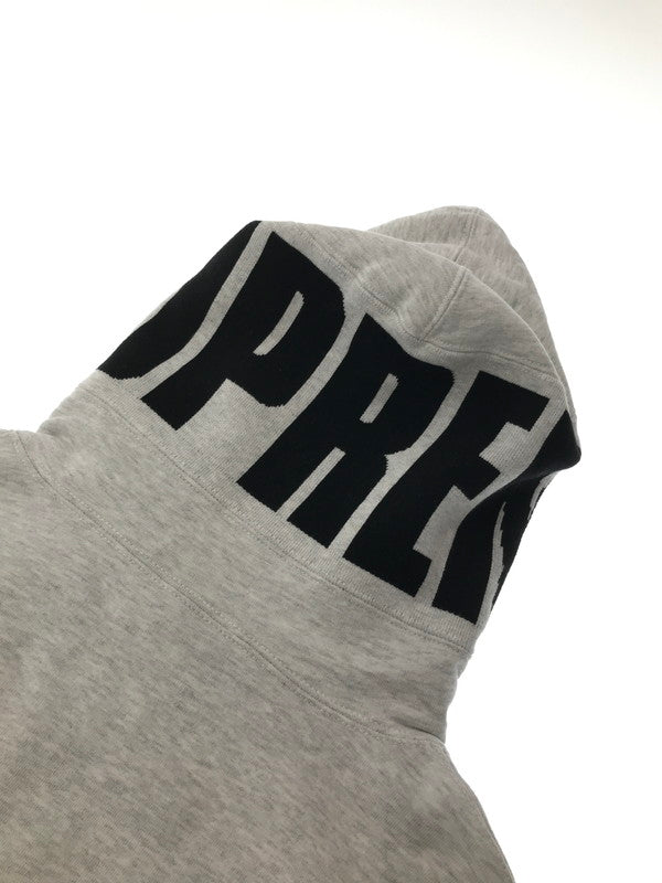 【中古品】【メンズ】 SUPREME シュプリーム 20AW RIB HOODED SWEATSHIRT リブ フーデッド スウェットシャツ パーカー トップス 149-260701-rt-15-tag サイズ：M カラー：グレー 万代Net店