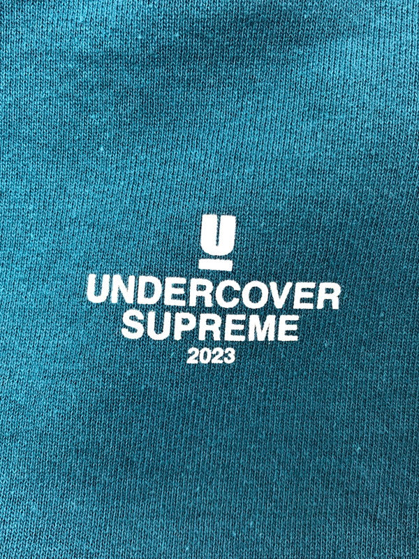 【中古品】【メンズ】 SUPREME シュプリーム × UNDERCOVER アンダーカバー 23SS ANTI YOU HOODED SWEATSHIRT アンチ ユー パーカー トップス 149-260610-rt-11-tagh サイズ：L カラー：マリンブルー 万代Net店