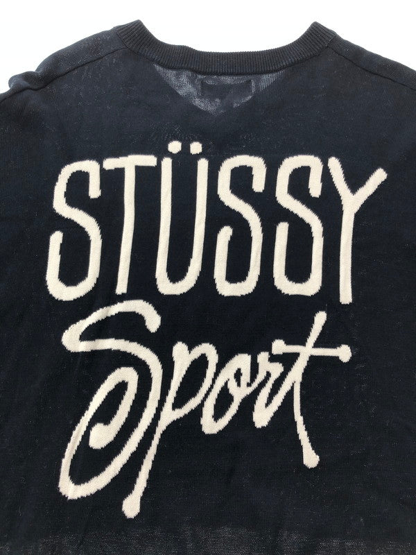 【中古品】【メンズ】 STUSSY ステューシー HOCKEY SWEATER ホッケー セーター トップス 142-260909-rt-06-tagh サイズ：S カラー：ブラック 万代Net店