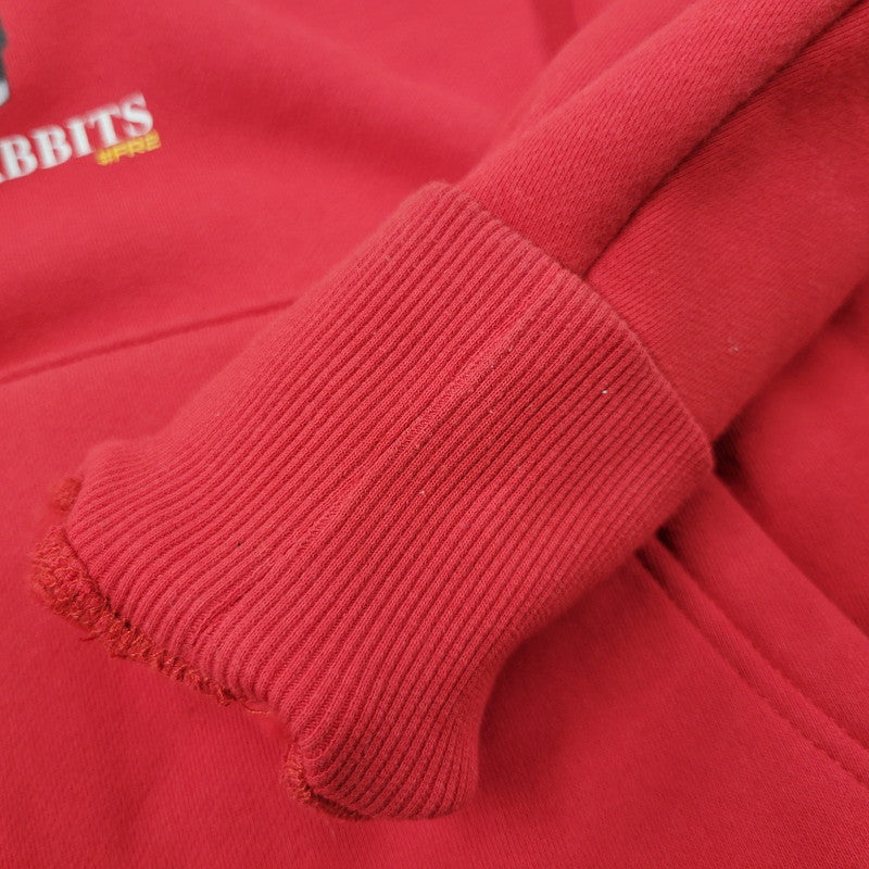 【中古品】【メンズ】 FR2 エフアールツー MASCOT HOODIE マスコット フーディー パーカー トップス 142-260516-kh-09-izu サイズ：L カラー：レッド 万代Net店