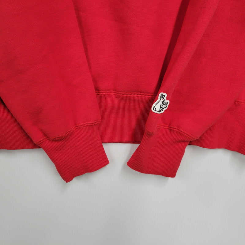 【中古品】【メンズ】 FR2 エフアールツー MASCOT HOODIE マスコット フーディー パーカー トップス 142-260516-kh-09-izu サイズ：L カラー：レッド 万代Net店