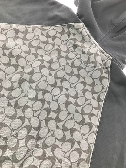 【中古品】【メンズ】 COACH コーチ FULL ZIP PARKER CO827 フルジップパーカー トップス 147-260625-rt-17-tagh サイズ：S カラー：ブラック 万代Net店