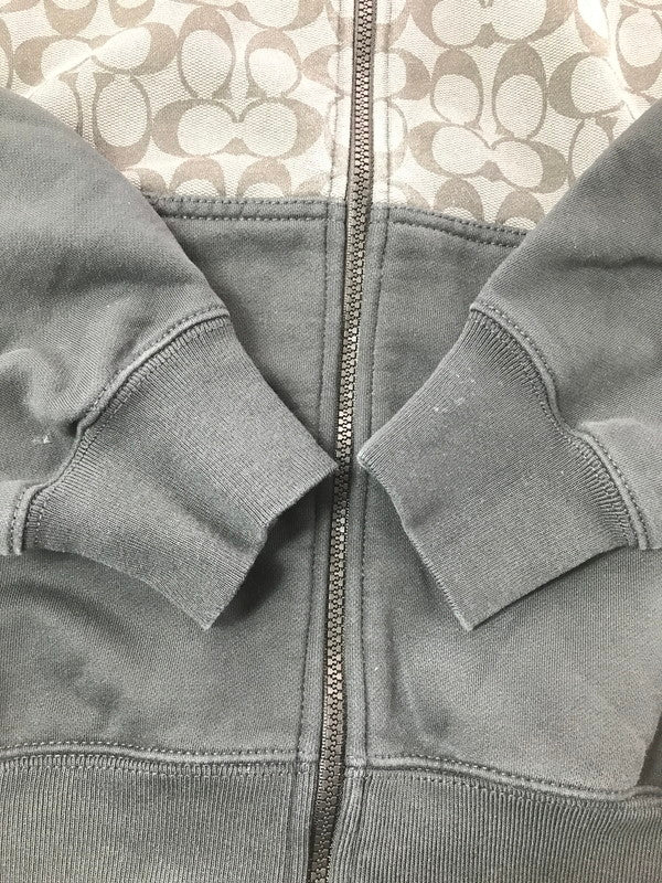 【中古品】【メンズ】 COACH コーチ FULL ZIP PARKER CO827 フルジップパーカー トップス 147-260625-rt-17-tagh サイズ：S カラー：ブラック 万代Net店