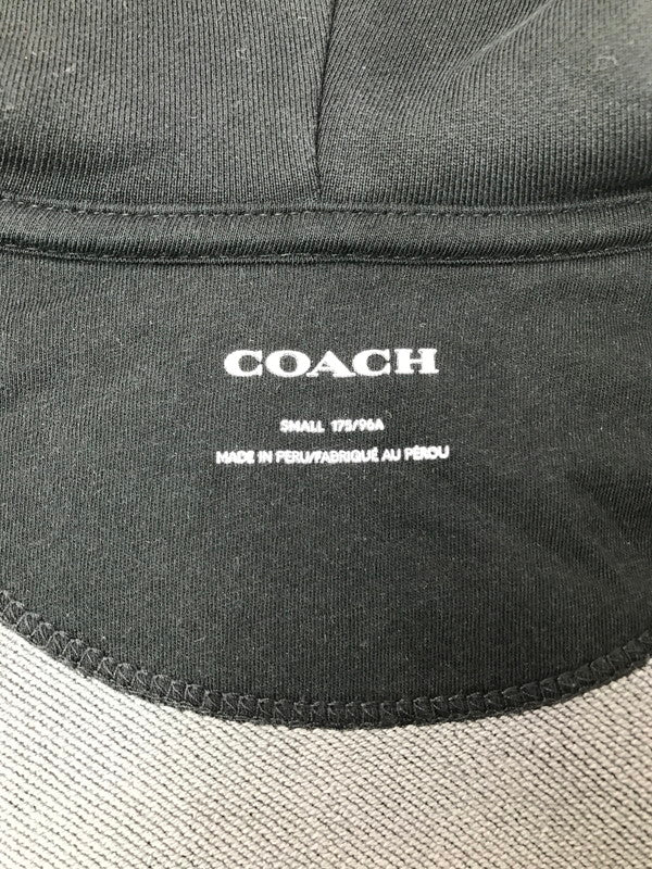 【中古品】【メンズ】 COACH コーチ FULL ZIP PARKER CO827 フルジップパーカー トップス 147-260625-rt-17-tagh サイズ：S カラー：ブラック 万代Net店