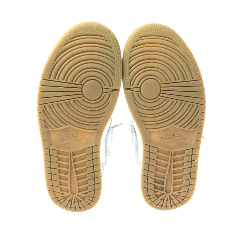 【中古品】【メンズ/レディース】 NIKE WMNS AIR JORDAN 1 MID SE HQ2005-100 ウィメンズ エアジョーダン 1 ミッド スニーカー シューズ 靴 160-260521-ki-12-tagh サイズ：26cm US9 カラー：WORN BLUE WHITE GUM LIGHT BROWN SAIL 万代Net店