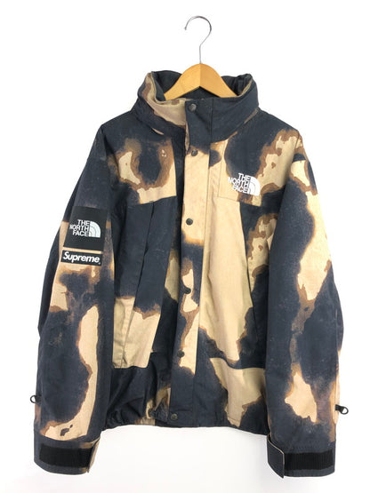 【中古品】【メンズ】 SUPREME シュプリーム × THE NORTH FACE ザ・ノースフェイス 21AW BLEACHED DENIM PRINT MOUTAIN JACKET NP52100I 149-260610-rt-16-tagh サイズ：L カラー：ネイビー 万代Net店