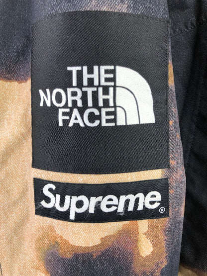 【中古品】【メンズ】 SUPREME シュプリーム × THE NORTH FACE ザ・ノースフェイス 21AW BLEACHED DENIM PRINT MOUTAIN JACKET NP52100I 149-260610-rt-16-tagh サイズ：L カラー：ネイビー 万代Net店