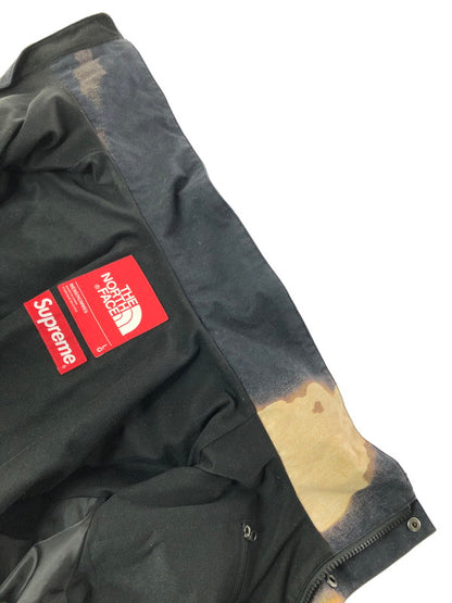 【中古品】【メンズ】 SUPREME シュプリーム × THE NORTH FACE ザ・ノースフェイス 21AW BLEACHED DENIM PRINT MOUTAIN JACKET NP52100I 149-260610-rt-16-tagh サイズ：L カラー：ネイビー 万代Net店