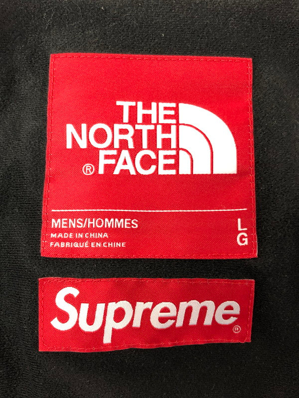 【中古品】【メンズ】 SUPREME シュプリーム × THE NORTH FACE ザ・ノースフェイス 21AW BLEACHED DENIM PRINT MOUTAIN JACKET NP52100I 149-260610-rt-16-tagh サイズ：L カラー：ネイビー 万代Net店