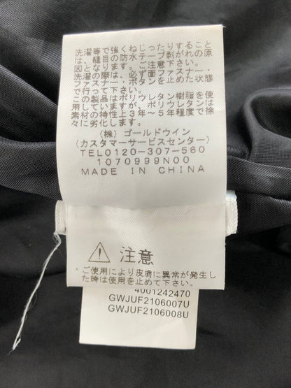 【中古品】【メンズ】 SUPREME シュプリーム × THE NORTH FACE ザ・ノースフェイス 21AW BLEACHED DENIM PRINT MOUTAIN JACKET NP52100I 149-260610-rt-16-tagh サイズ：L カラー：ネイビー 万代Net店