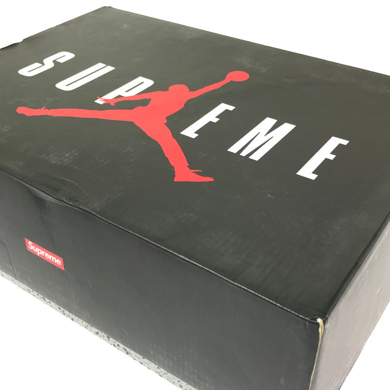 【中古品】【メンズ】 NIKE ナイキ × SUPREME シュプリーム AIR JORDAN 5 RETRO 824371-201 エアジョーダン 5 レトロ スニーカー 靴 160-260609-na-07-tagh サイズ：27.5cm US9.5 カラー：SUPREME/DESERT CAMO BAMBOO/BLACK-CLASSIC STONE 万代Net店