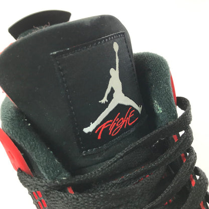 【中古品】【メンズ】 NIKE AIR JORDAN 4 "RED THUNDER CRIMSON" CT8527-016 エア ジョーダン4 "レッド サンダー クリムゾン" スニーカー シューズ 靴 160-260521-ki-16-tagh サイズ：27.5cm US9.5 カラー：BLACK/WHITE-RED 万代Net店