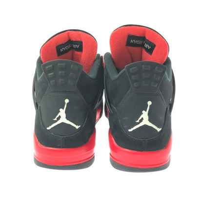 【中古品】【メンズ】 NIKE AIR JORDAN 4 "RED THUNDER CRIMSON" CT8527-016 エア ジョーダン4 "レッド サンダー クリムゾン" スニーカー シューズ 靴 160-260521-ki-16-tagh サイズ：27.5cm US9.5 カラー：BLACK/WHITE-RED 万代Net店