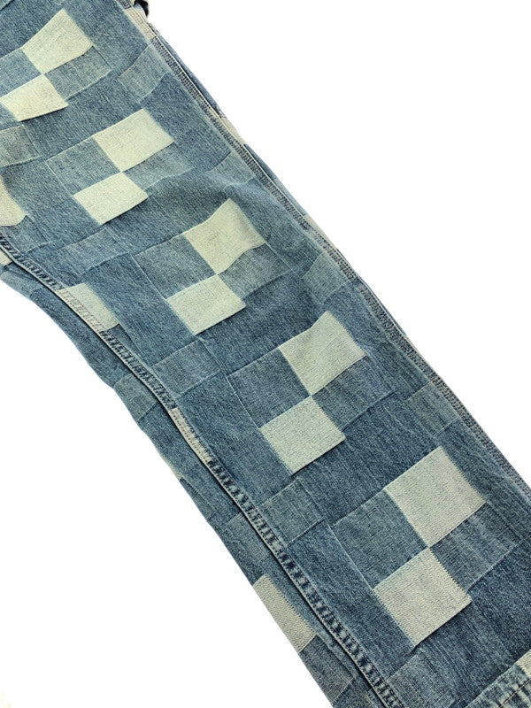 【中古品】【メンズ】 SUPREME シュプリーム 21SS PATCHED DENIM PAINTER PANT パッチ デニム ペインター パンツ ボトムス 149-260610-rt-20-tagh サイズ：36 カラー：インディゴ 万代Net店