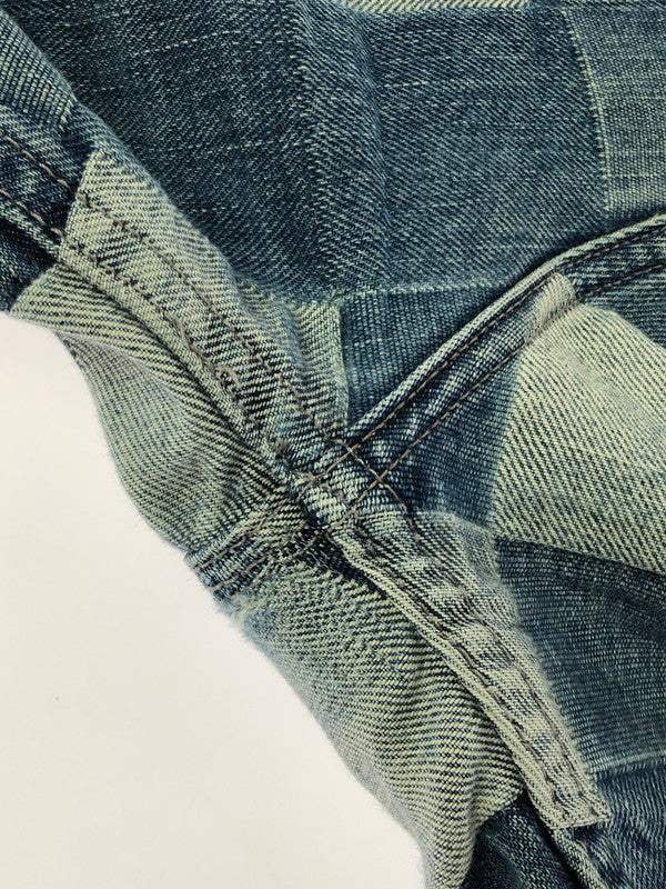【中古品】【メンズ】 SUPREME シュプリーム 21SS PATCHED DENIM PAINTER PANT パッチ デニム ペインター パンツ ボトムス 149-260610-rt-20-tagh サイズ：36 カラー：インディゴ 万代Net店