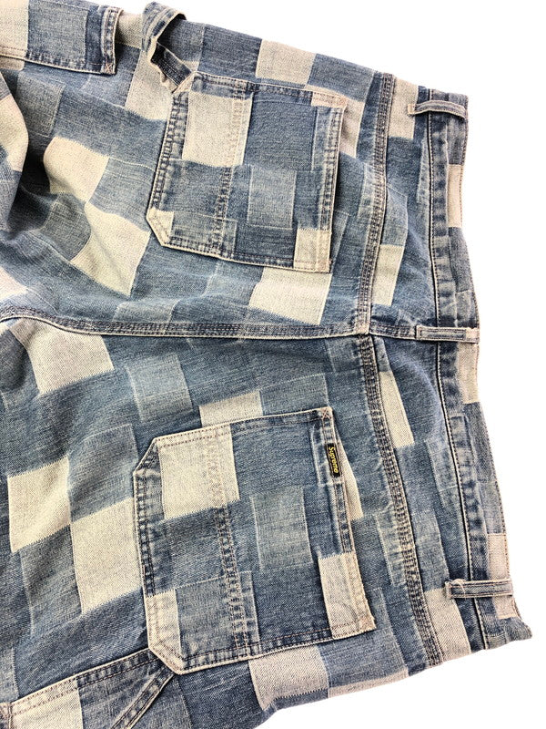 【中古品】【メンズ】 SUPREME シュプリーム 21SS PATCHED DENIM PAINTER PANT パッチ デニム ペインター パンツ ボトムス 149-260610-rt-20-tagh サイズ：36 カラー：インディゴ 万代Net店