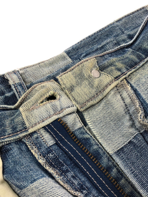 【中古品】【メンズ】 SUPREME シュプリーム 21SS PATCHED DENIM PAINTER PANT パッチ デニム ペインター パンツ ボトムス 149-260610-rt-20-tagh サイズ：36 カラー：インディゴ 万代Net店