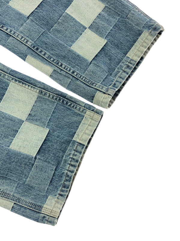 【中古品】【メンズ】 SUPREME シュプリーム 21SS PATCHED DENIM PAINTER PANT パッチ デニム ペインター パンツ ボトムス 149-260610-rt-20-tagh サイズ：36 カラー：インディゴ 万代Net店