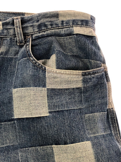 【中古品】【メンズ】 SUPREME シュプリーム 21SS PATCHED DENIM PAINTER PANT パッチ デニム ペインター パンツ ボトムス 149-260610-rt-20-tagh サイズ：36 カラー：インディゴ 万代Net店