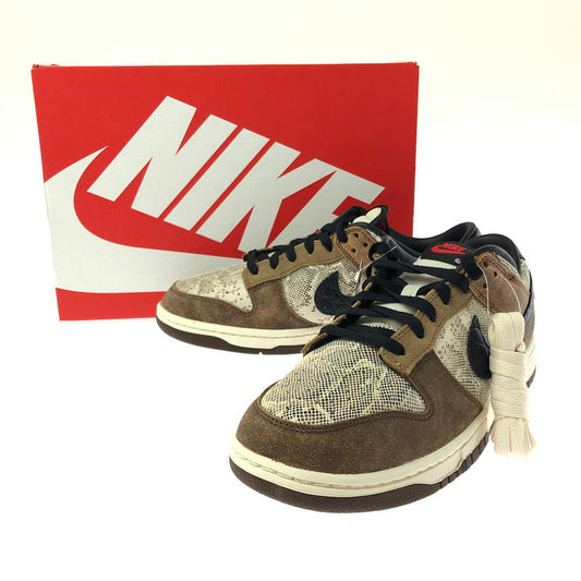 【中古美品】【メンズ】 NIKE DUNK LOW PRM HEAD 2 HEAD CO.JP 2023 FJ5434-120 ダンク ロー プレミアム スニーカー シューズ 靴 160-260522-ki-04-tagh サイズ：27.5cm US9.5 カラー：NATURAL/BLACK-ALE BROWN-PECAN 万代Net店