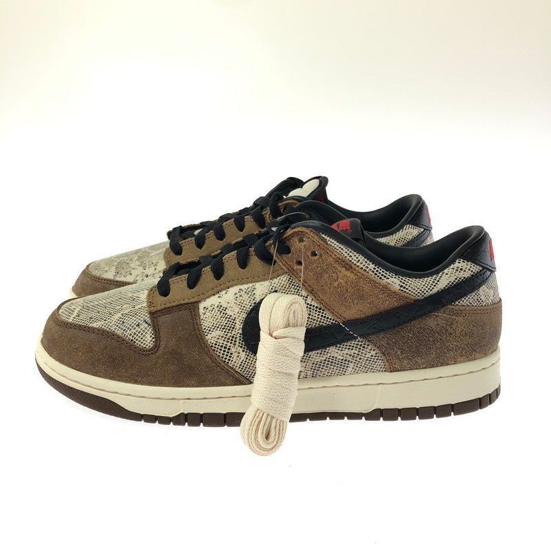 【中古美品】【メンズ】 NIKE DUNK LOW PRM HEAD 2 HEAD CO.JP 2023 FJ5434-120 ダンク ロー プレミアム スニーカー シューズ 靴 160-260522-ki-04-tagh サイズ：27.5cm US9.5 カラー：NATURAL/BLACK-ALE BROWN-PECAN 万代Net店