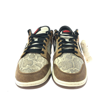 【中古美品】【メンズ】 NIKE DUNK LOW PRM HEAD 2 HEAD CO.JP 2023 FJ5434-120 ダンク ロー プレミアム スニーカー シューズ 靴 160-260522-ki-04-tagh サイズ：27.5cm US9.5 カラー：NATURAL/BLACK-ALE BROWN-PECAN 万代Net店