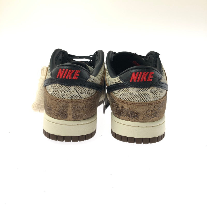 【中古美品】【メンズ】 NIKE DUNK LOW PRM HEAD 2 HEAD CO.JP 2023 FJ5434-120 ダンク ロー プレミアム スニーカー シューズ 靴 160-260522-ki-04-tagh サイズ：27.5cm US9.5 カラー：NATURAL/BLACK-ALE BROWN-PECAN 万代Net店
