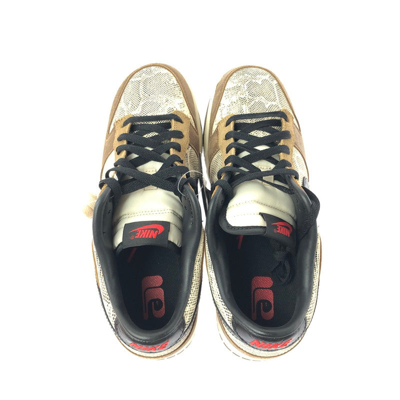 【中古美品】【メンズ】 NIKE DUNK LOW PRM HEAD 2 HEAD CO.JP 2023 FJ5434-120 ダンク ロー プレミアム スニーカー シューズ 靴 160-260522-ki-04-tagh サイズ：27.5cm US9.5 カラー：NATURAL/BLACK-ALE BROWN-PECAN 万代Net店