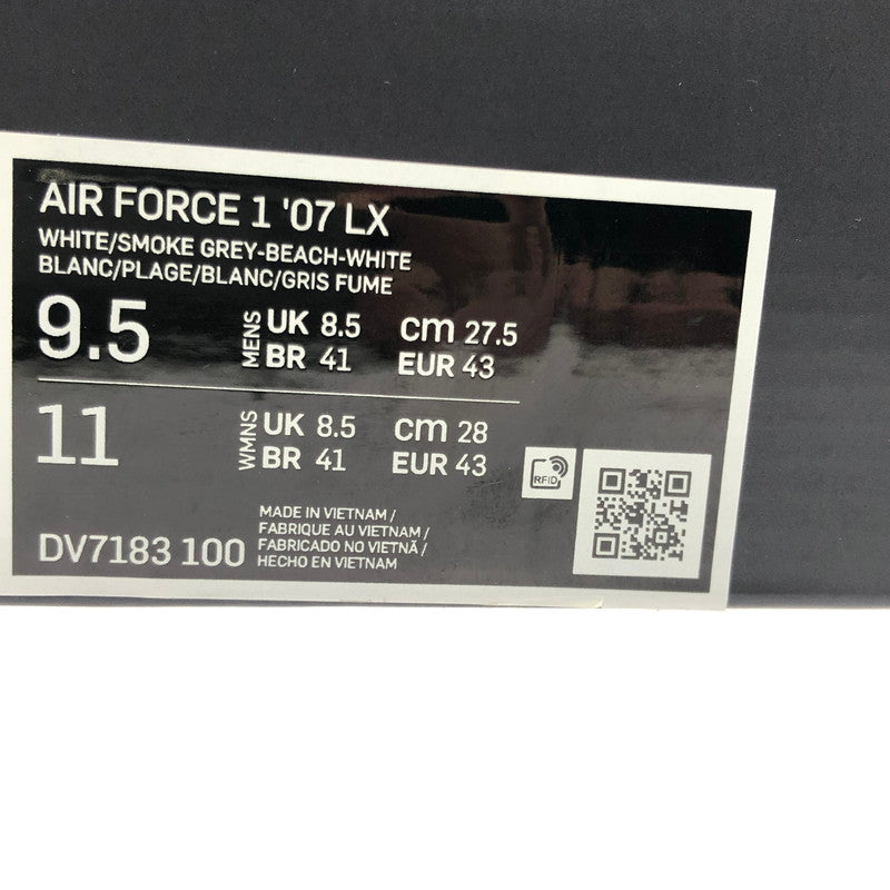 【中古美品】【メンズ】 NIKE AIR FORCE 1 LOW 50 YEARS OF HIP-HOP DV7183-100 エアフォース1 ロー 50 イヤーズ オブ ヒップホップ スニーカー シューズ 靴 160-260522-ki-02-tagh サイズ：27.5cm US9.5 カラー：White/Smoke Grey-Beach-White 万代Net店