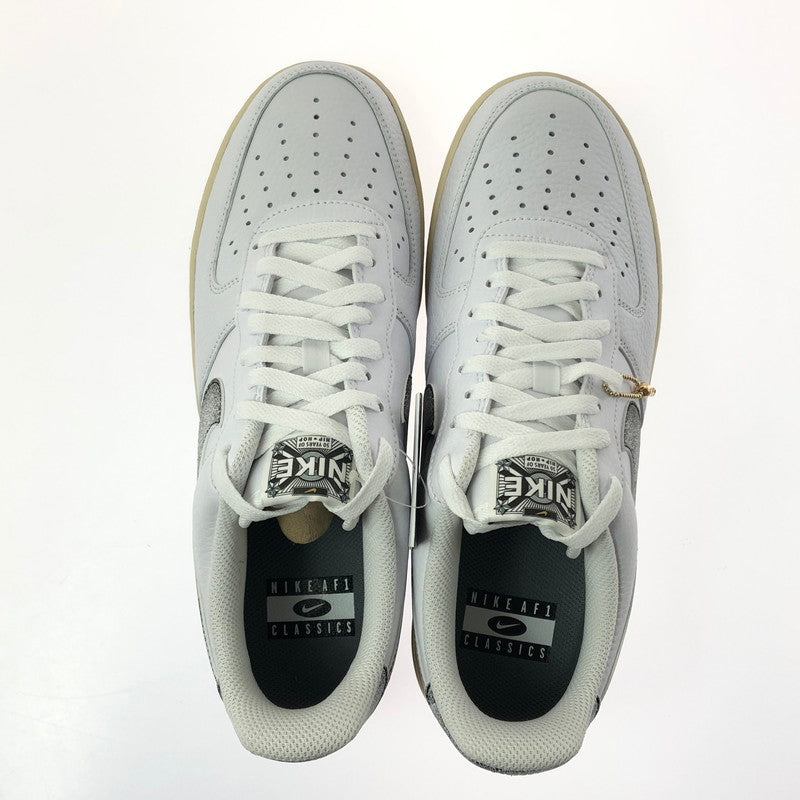 【中古美品】【メンズ】 NIKE AIR FORCE 1 LOW 50 YEARS OF HIP-HOP DV7183-100 エアフォース1 ロー 50 イヤーズ オブ ヒップホップ スニーカー シューズ 靴 160-260522-ki-02-tagh サイズ：27.5cm US9.5 カラー：White/Smoke Grey-Beach-White 万代Net店