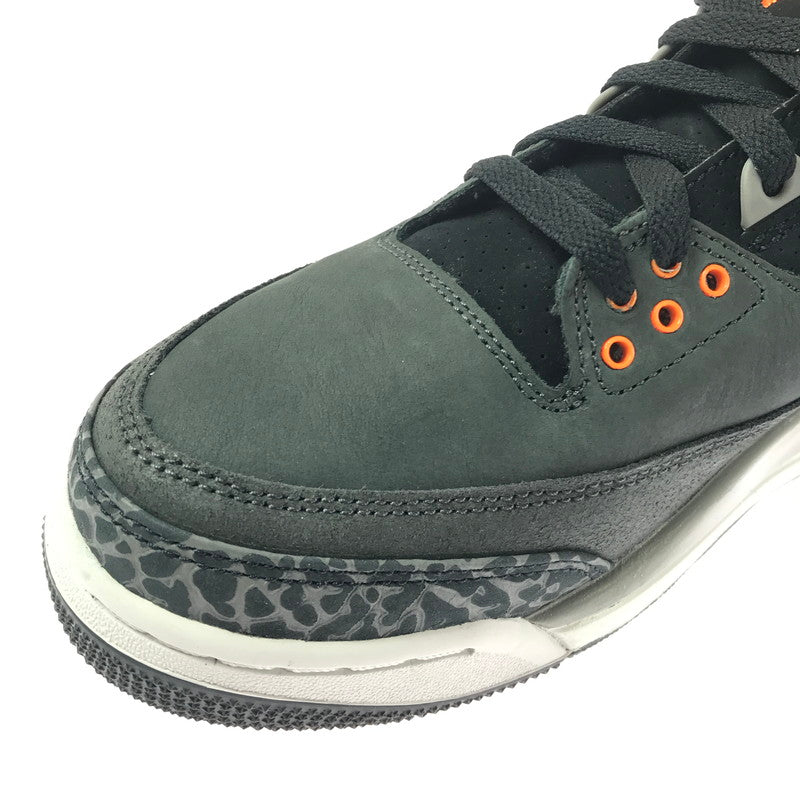 【中古美品】【メンズ】 NIKE ナイキ AIR JORDAN 3 RETRO FEAR CT8532-080 エアジョーダン3 レトロ スニーカー 靴 160-260424-rt-06-tagh サイズ：27.5cm US9.5 カラー：NIGHT STADIUM/TOTAL ORANGE 万代Net店