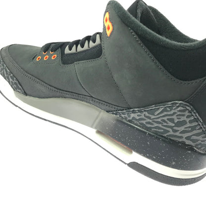 【中古美品】【メンズ】 NIKE ナイキ AIR JORDAN 3 RETRO FEAR CT8532-080 エアジョーダン3 レトロ スニーカー 靴 160-260424-rt-06-tagh サイズ：27.5cm US9.5 カラー：NIGHT STADIUM/TOTAL ORANGE 万代Net店